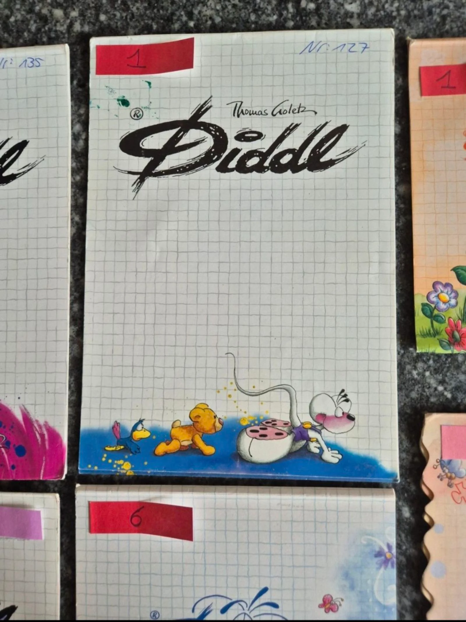 Set of 8 Diddl leftover blocks – photo 4
